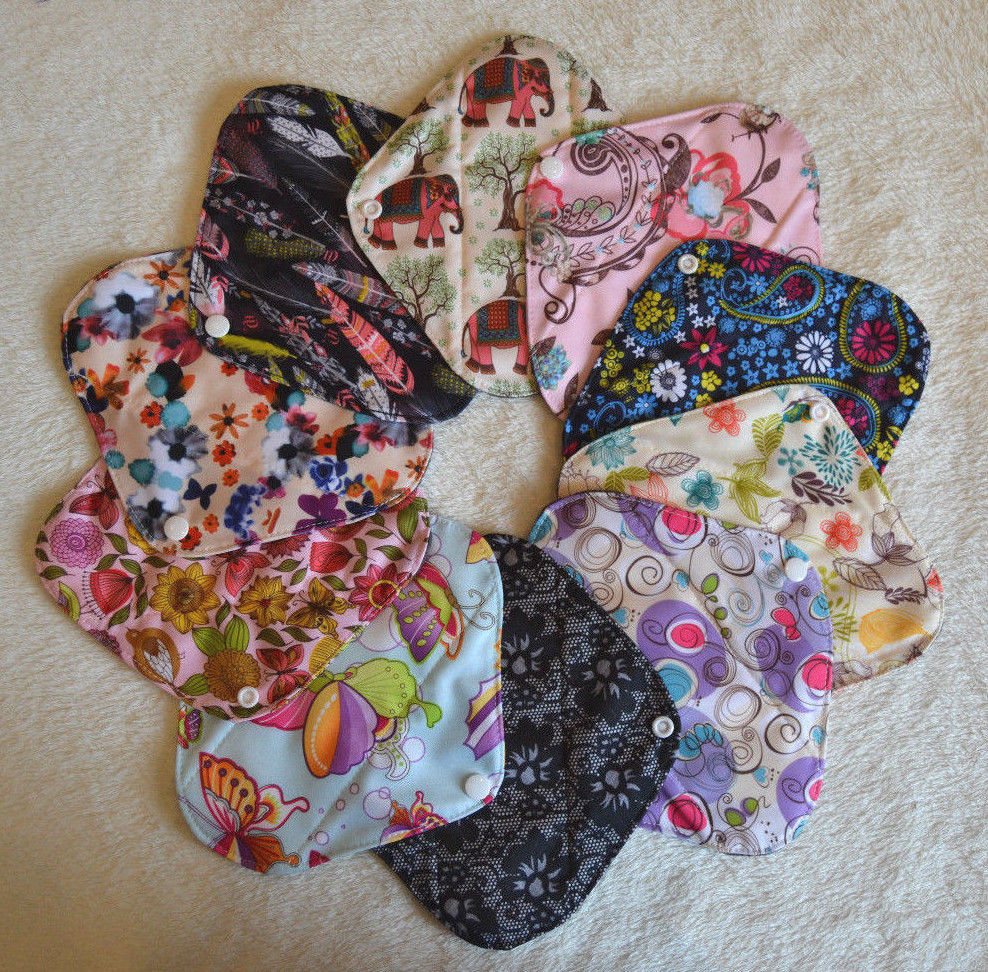 Charcoal Light Flow Sanitary Pads